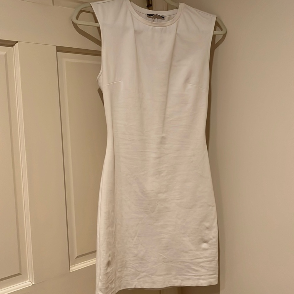 White tank dress